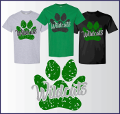 MABANK PANTHER SCHOOL T-SHIRT APPAREL WILDCATS SOCCER